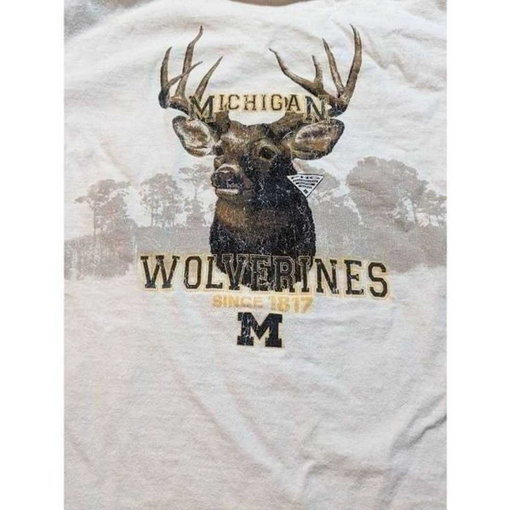 Columbia/Michigan Wolverines tee size S. - image 9