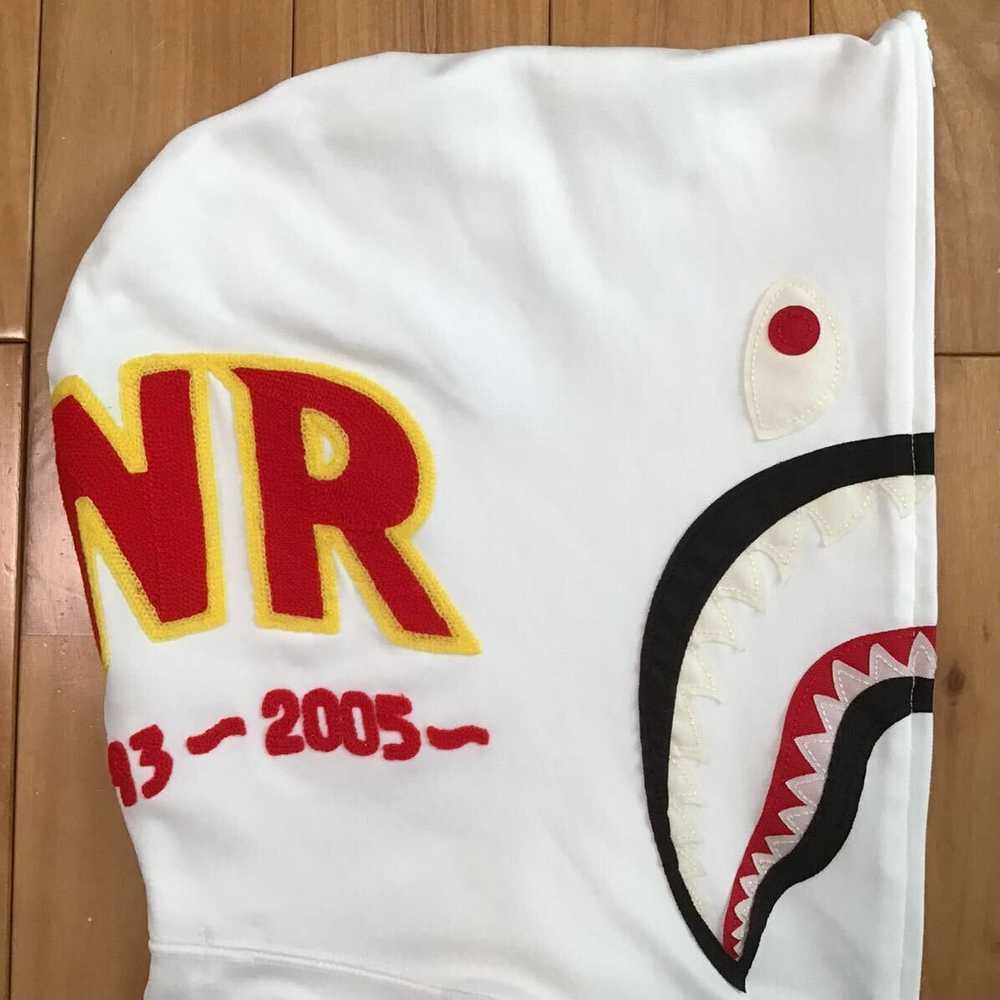 Bape × Nigo 2009 BAPE Jersey Shark full zip Hoodi… - image 4