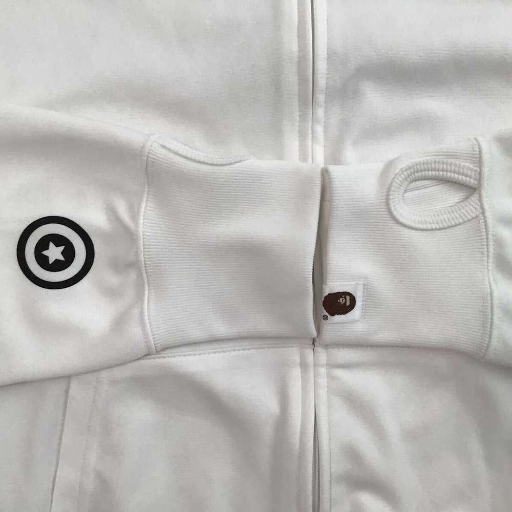 Bape × Nigo 2009 BAPE Jersey Shark full zip Hoodi… - image 7