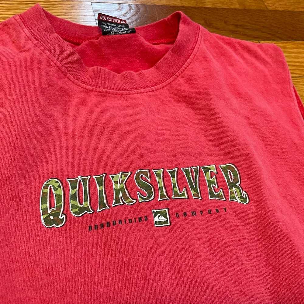 90s Quiksilver Boardriding Company vintage t-shir… - image 2