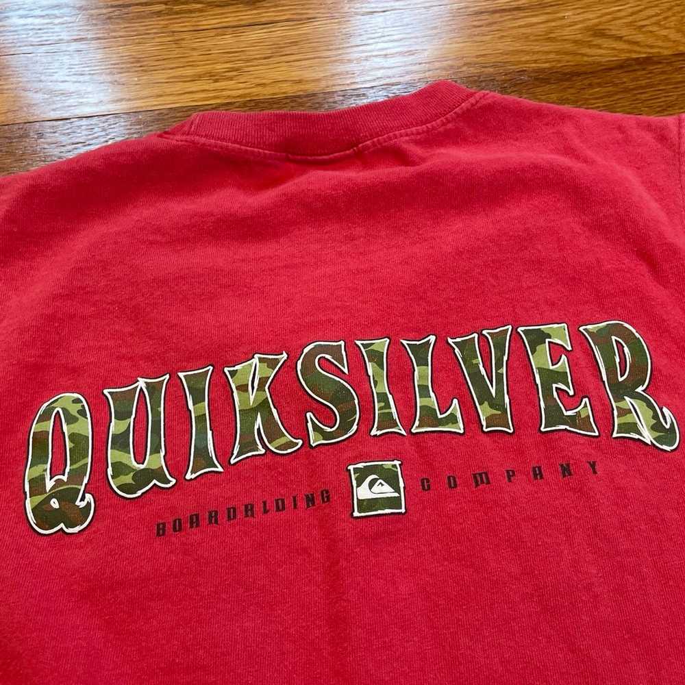 90s Quiksilver Boardriding Company vintage t-shir… - image 8