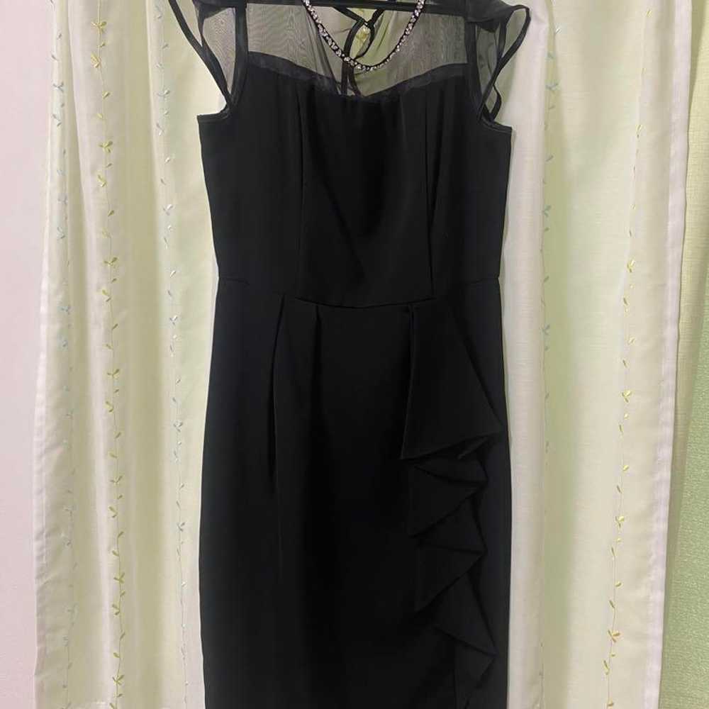 Occasion dress black see-through. - image 2