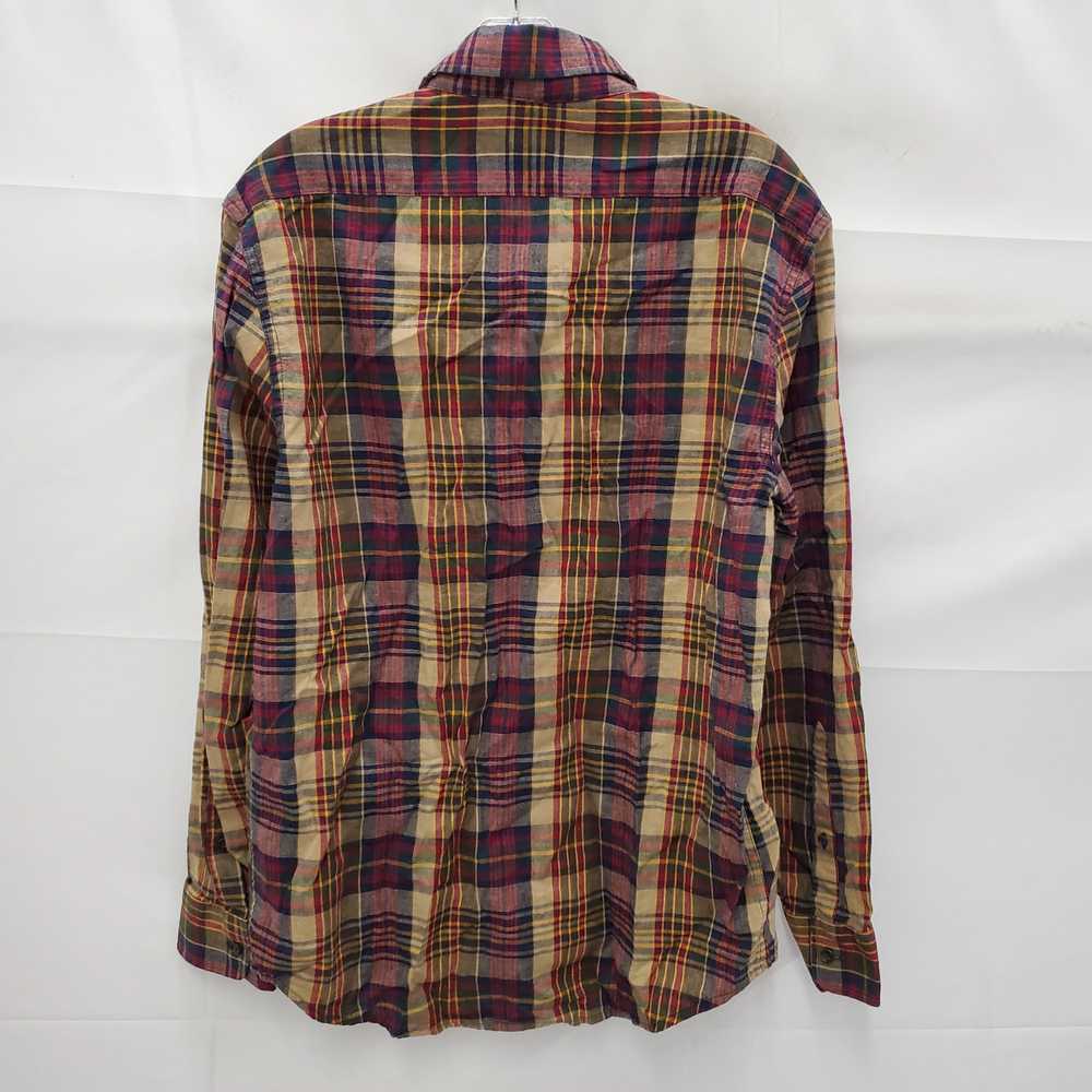 Taylor Stitch MN's Multi Color Plaid Organic Cott… - image 2