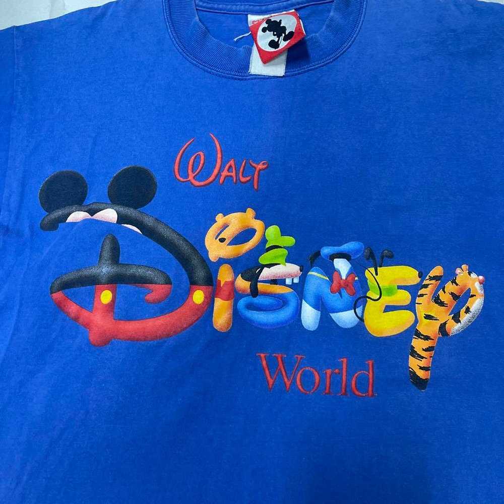 Sale - 90s Walt Disney World Disney Logo T-shirt - image 5