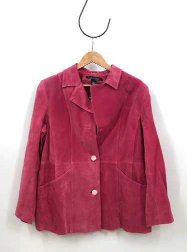 Dialogue Women's Pink Blazer Jacket Size L