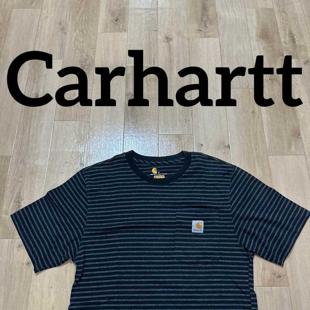 Carhartt Border Pocket T-shirt Vintage Oversize - image 1