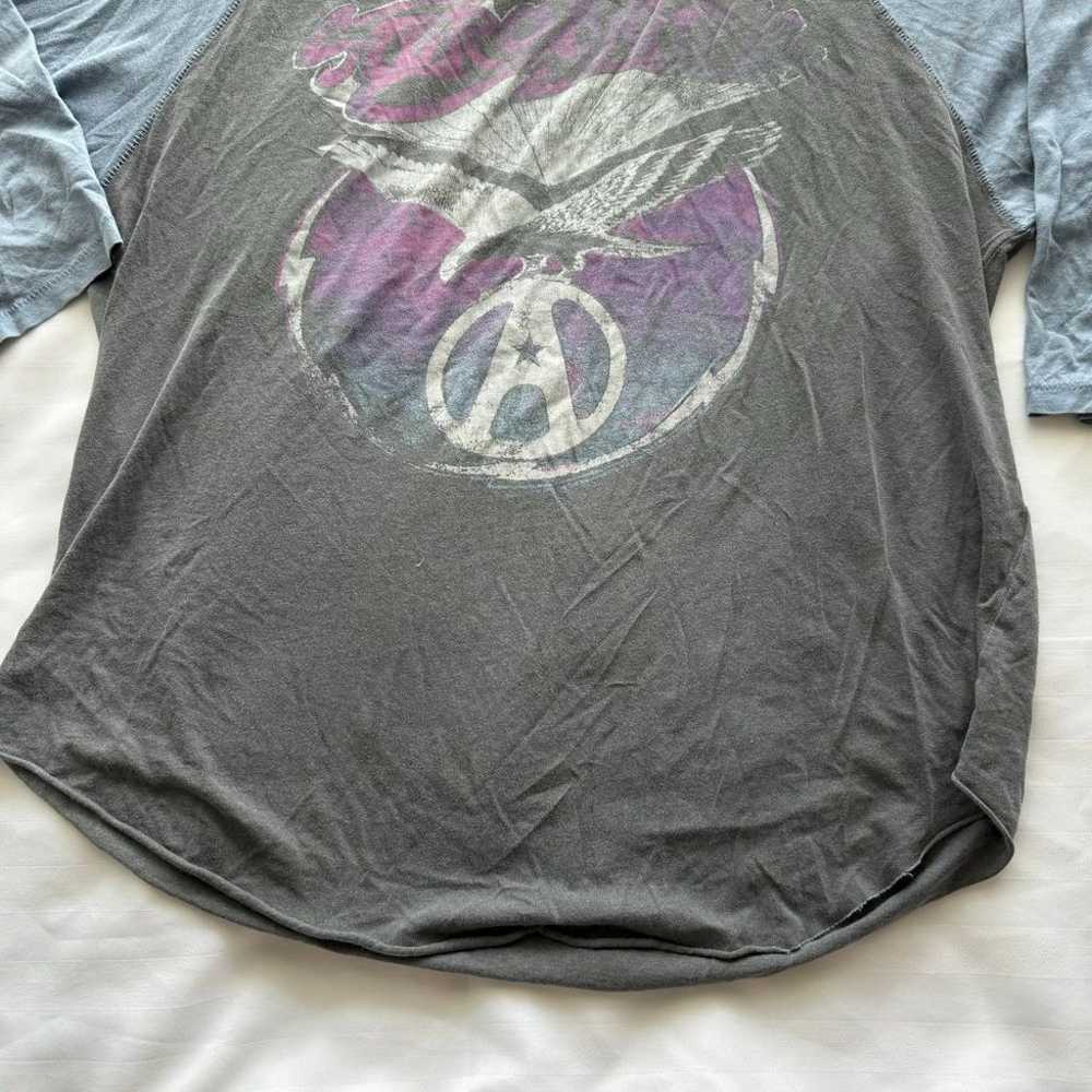 Vintage Aerosmith Raglan Band T-Shirt Rock Concer… - image 2