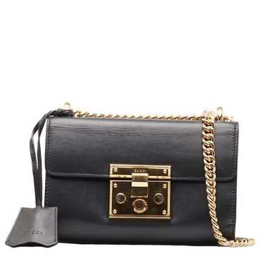 Gucci Gucci Gucci Leather Chain Shoulder Bag 4094… - image 1