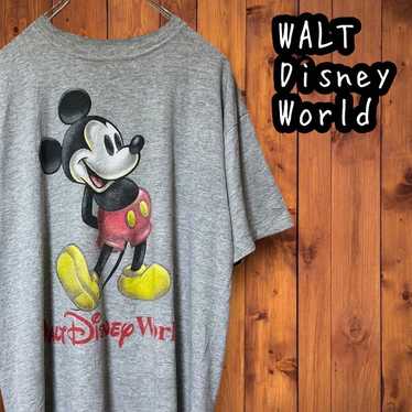 Vintage Walt Disney World Big Logo T-Shirt Gray S