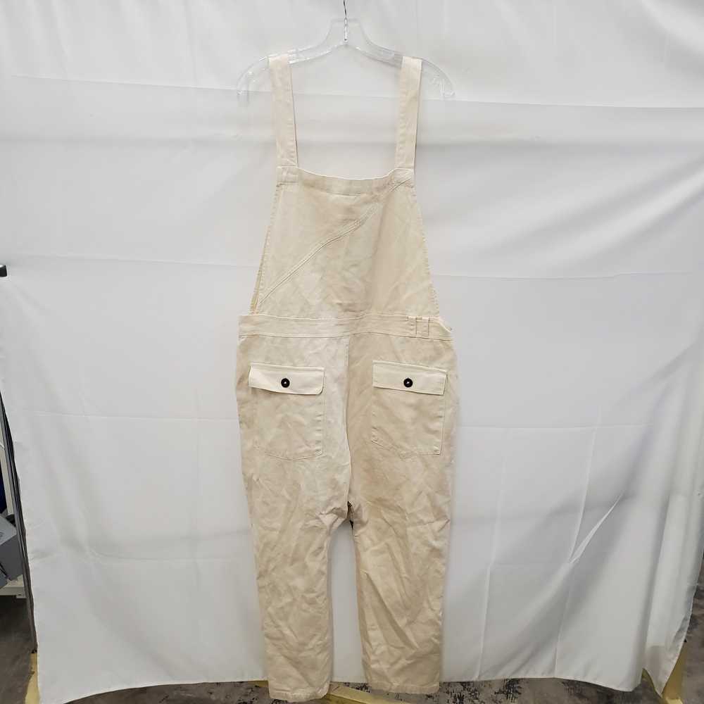 Seeker WM's Beige Cotton Hemp Blend Overalls Size… - image 2