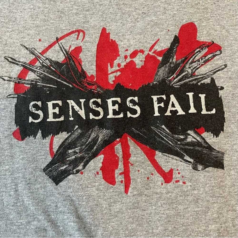 Senses Fail 2005 Vintage Band T-Shirt - S - image 2