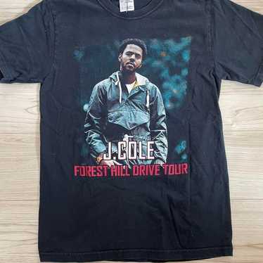 J. Cole tour T-shirt.