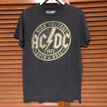 ACDC Printed T-shirt, Size S, Black