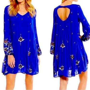 Free People Oxford Embroidered Shift Dress