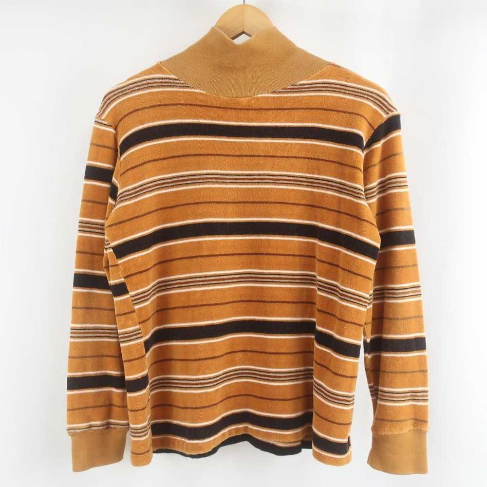 VINTAGE Sportswear Combed Cotton Turtleneck Cut T… - image 4