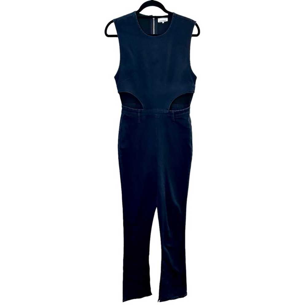 Weworewhat Side Cutout Slit Jumpsuit In Dani Blue… - image 1