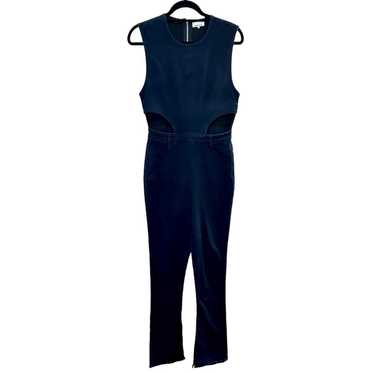 Weworewhat Side Cutout Slit Jumpsuit In Dani Blue… - image 1