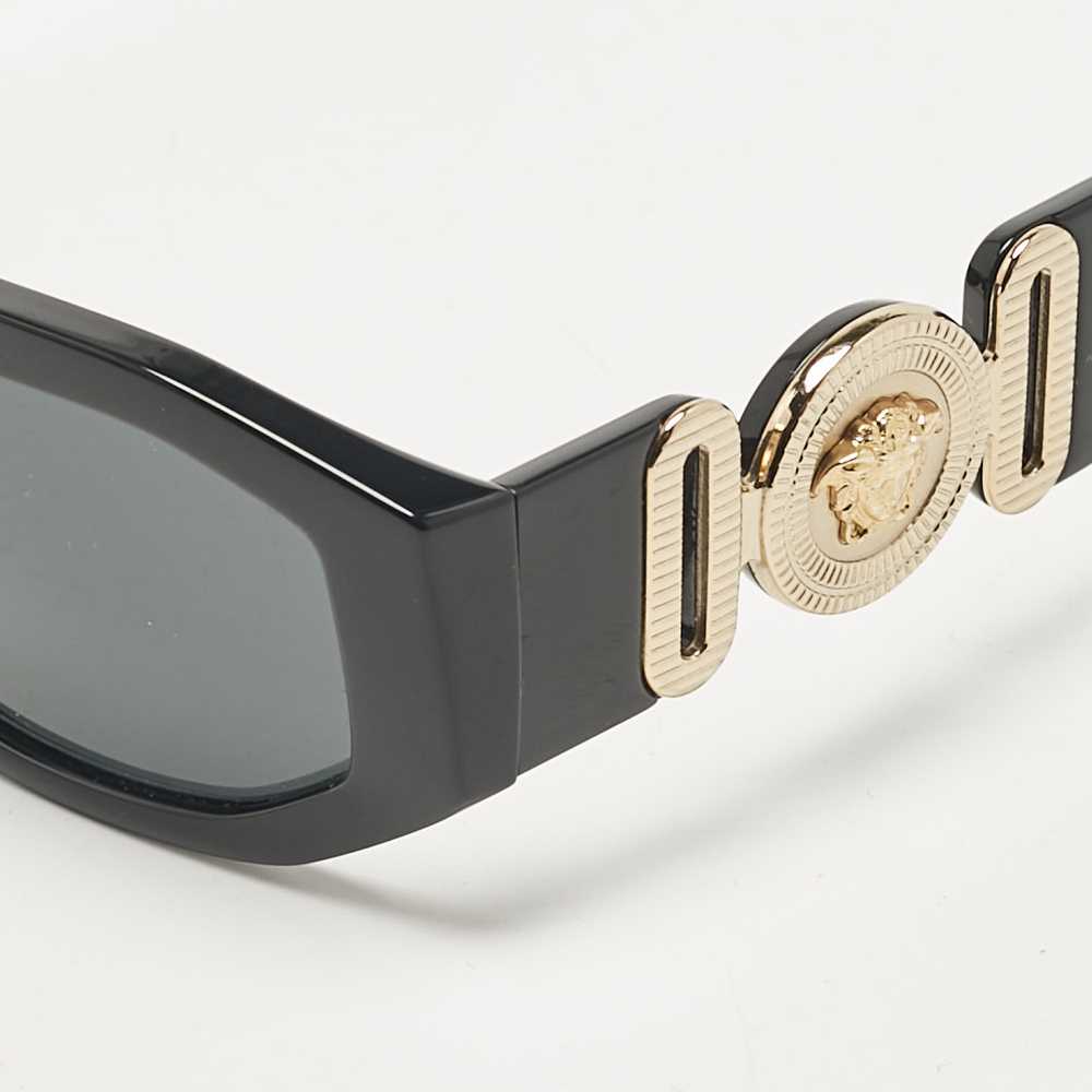 Versace Black MOD 4361 Medusa Biggie Square Sungl… - image 3