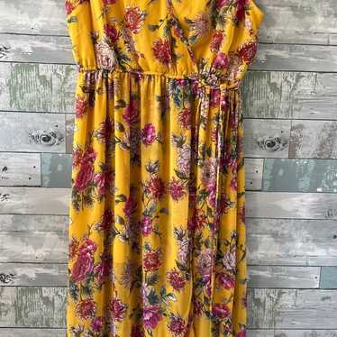 Band of Gypsies Yellow Floral Dress