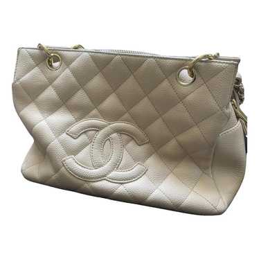 Chanel Petite Shopping Tote leather tote - image 1