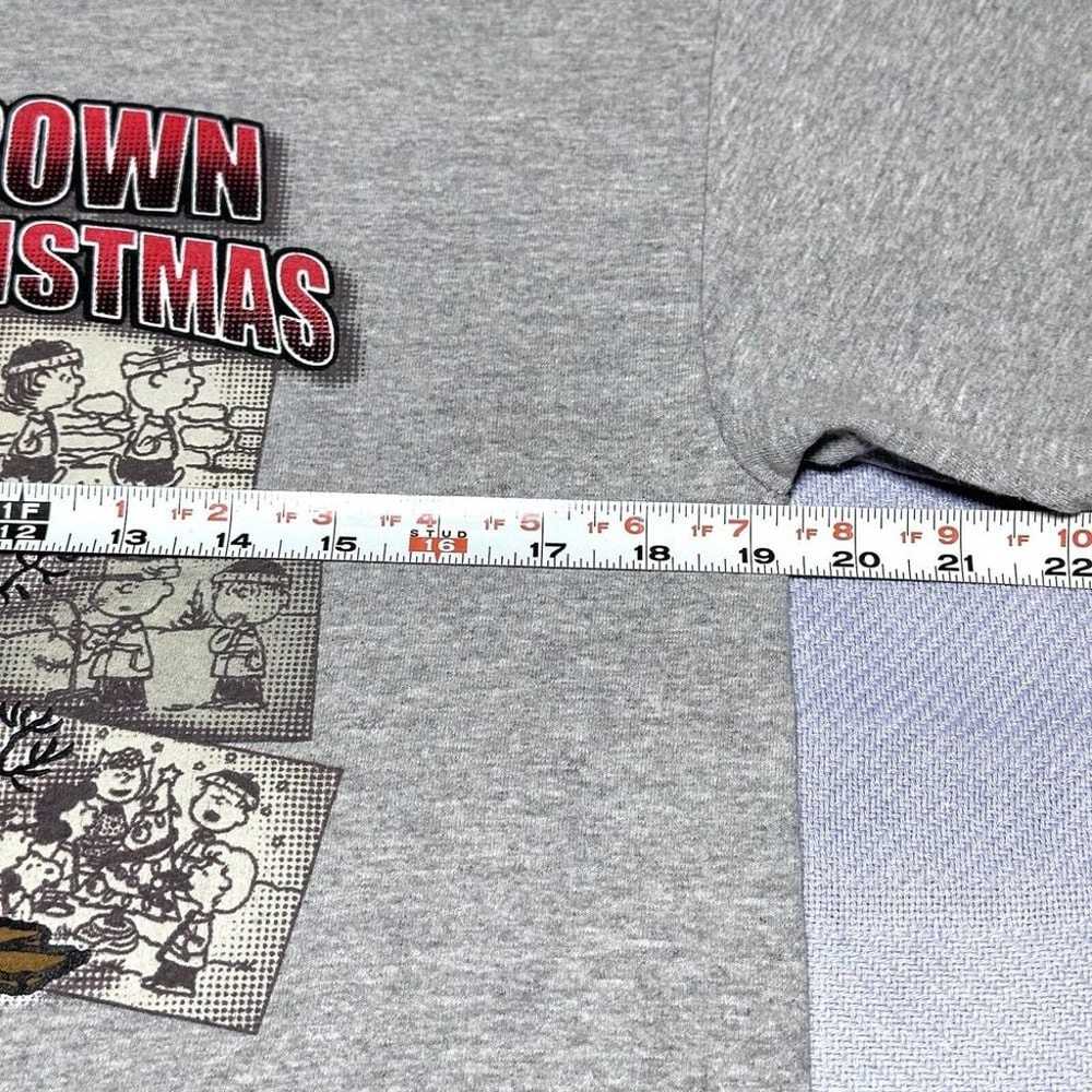 Vintage Peanuts A Charlie Brown Christmas Gray Y2… - image 7