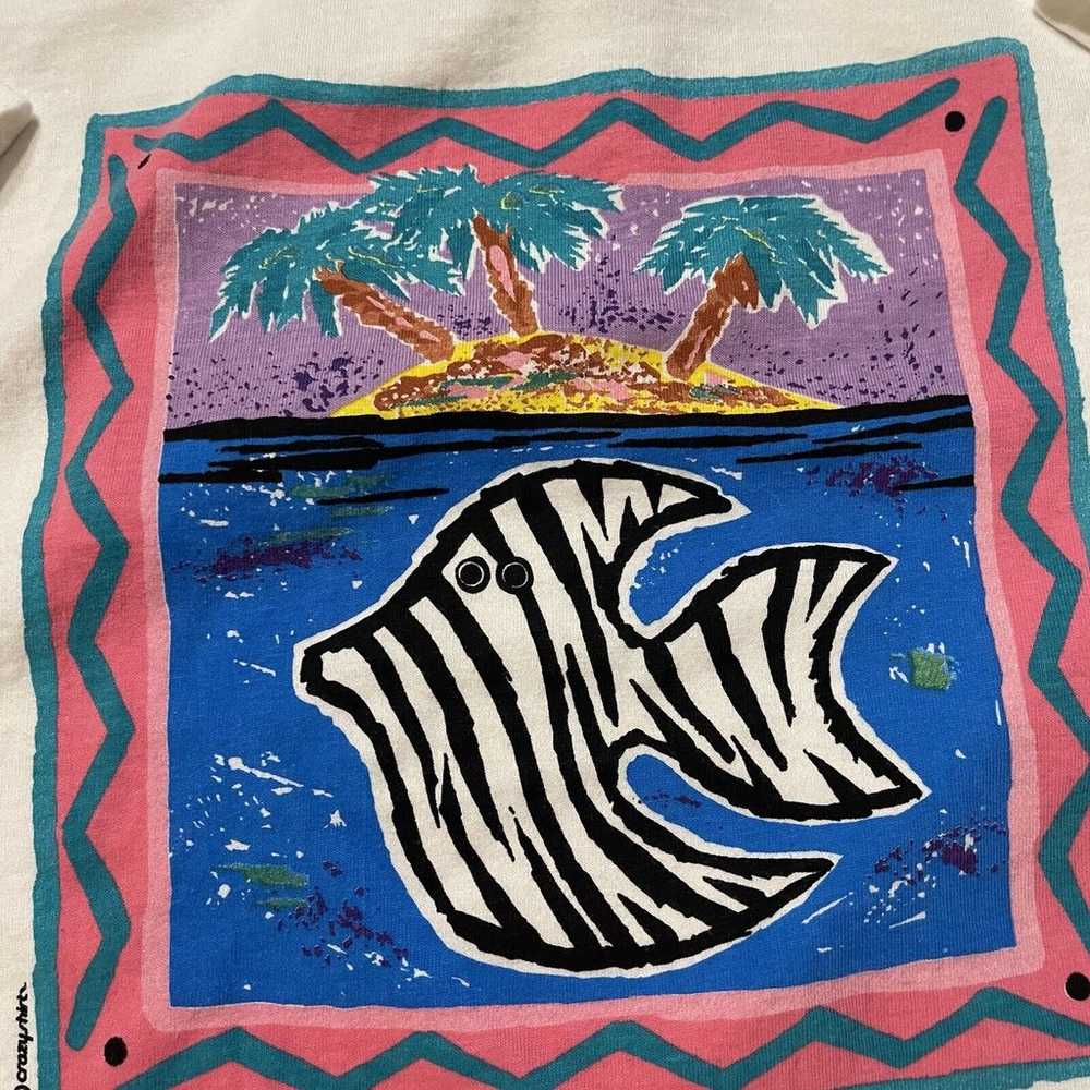 Crazy Shirts Men’s Vtg T-Shirt M KEY WEST Rare tr… - image 6