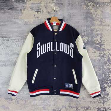 Majestic × Varsity Jacket × Vintage Vintage Majes… - image 1