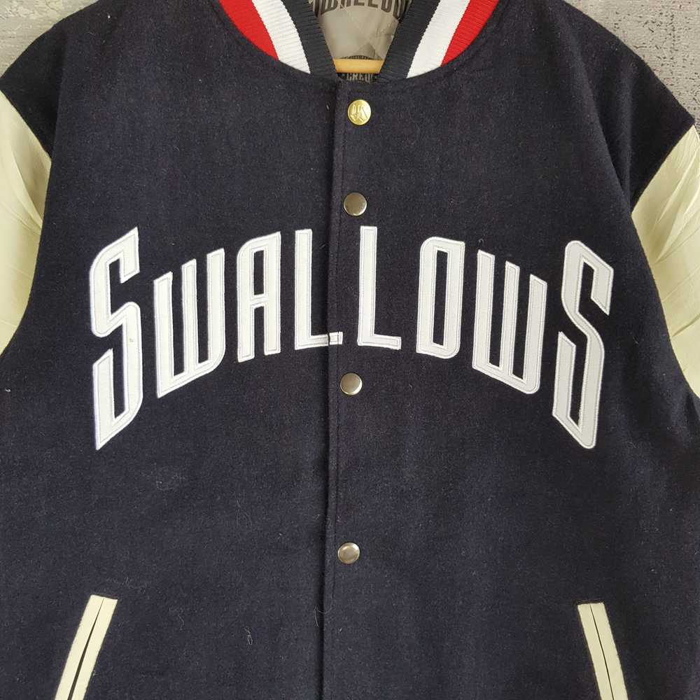 Majestic × Varsity Jacket × Vintage Vintage Majes… - image 4