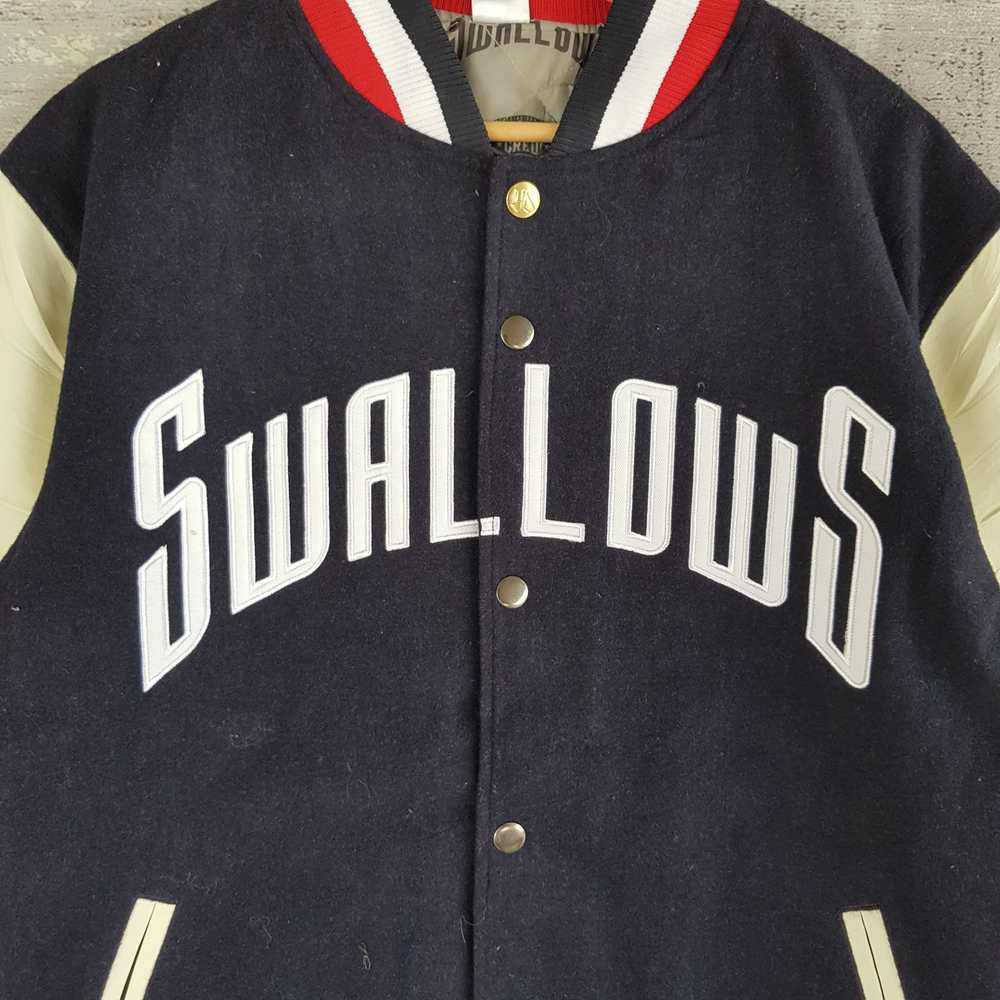 Majestic × Varsity Jacket × Vintage Vintage Majes… - image 5