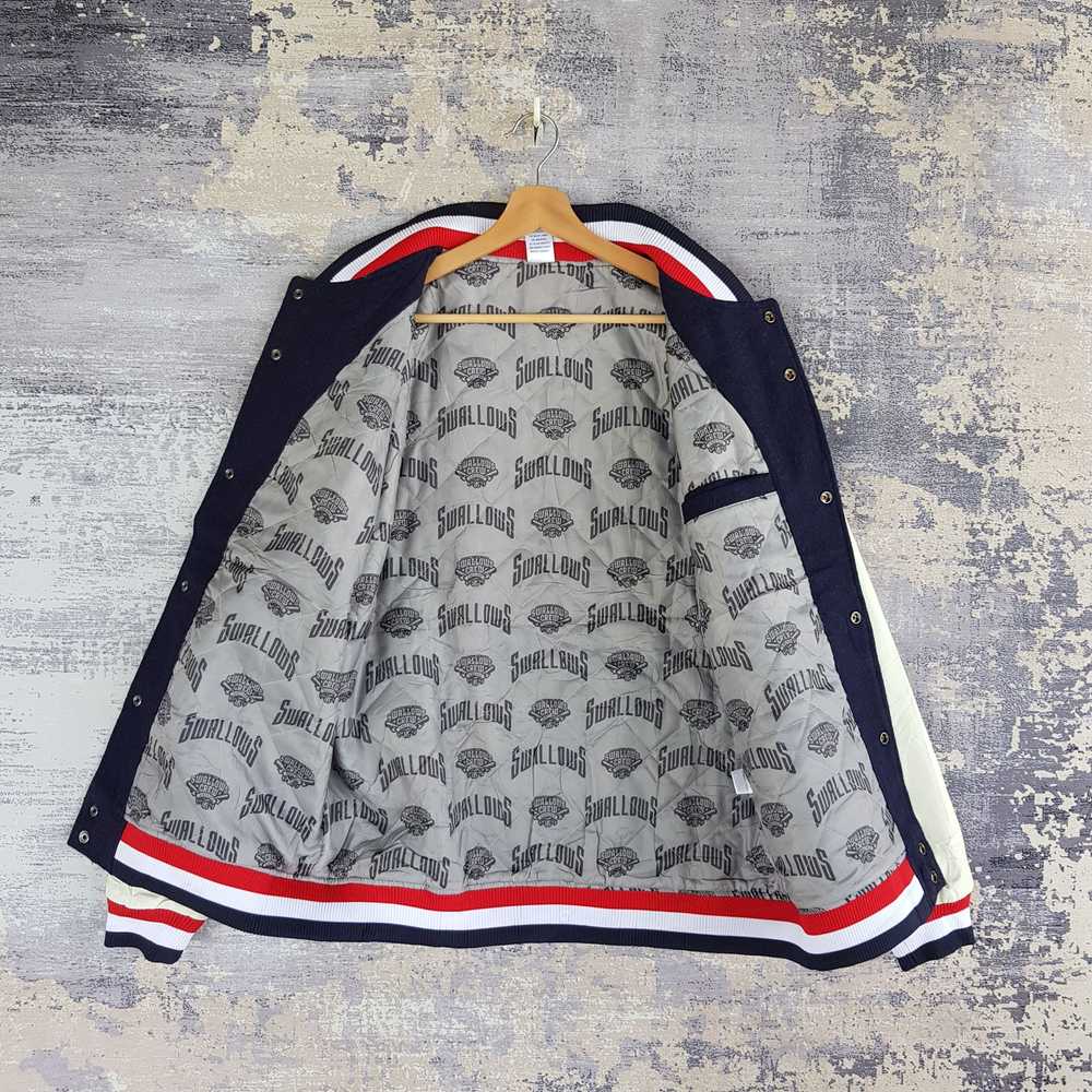 Majestic × Varsity Jacket × Vintage Vintage Majes… - image 7