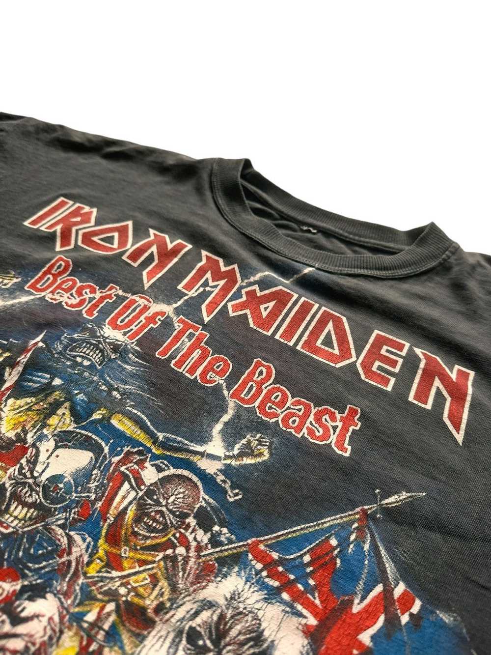 Iron Maiden × Vintage Iron Maiden vintage 1996 Be… - image 3