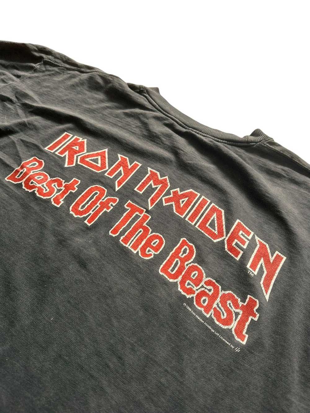 Iron Maiden × Vintage Iron Maiden vintage 1996 Be… - image 7