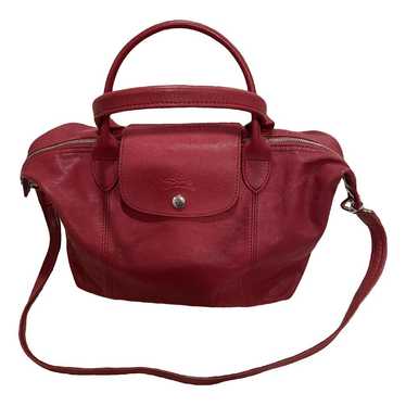 Longchamp Pliage leather handbag