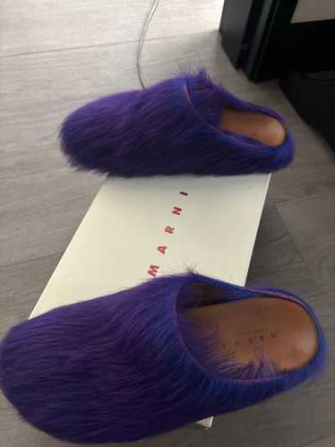 Marni Purple Marni slip ons