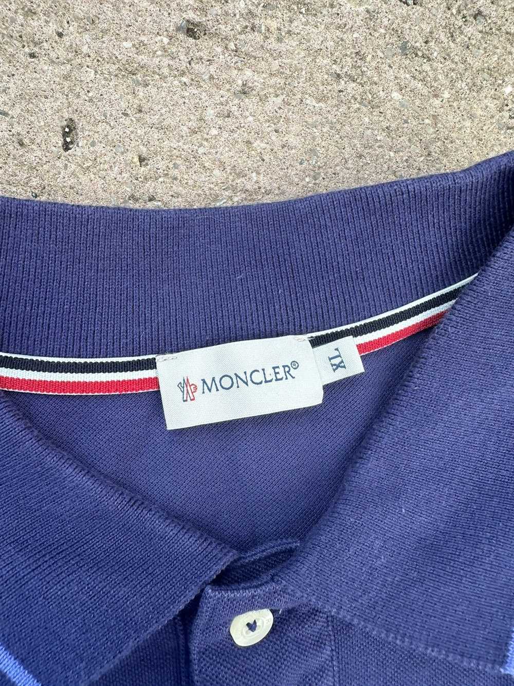 Moncler Moncler Blue Polo Tee T Shirt - image 4