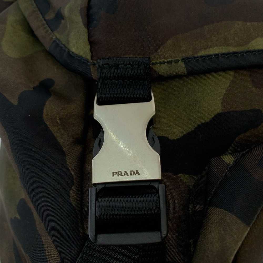 Prada Prada Prada Nylon Tessuto Camouflage Backpa… - image 5