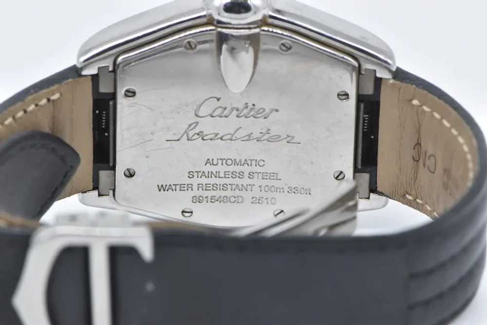 Cartier Stainless 37mm Roadster Las Vegas 2510 Au… - image 3