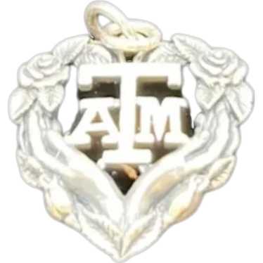 James Avery "Aggie's Mom Club" Heart Pendant - image 1