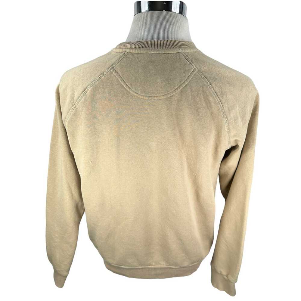 Folk Folk Sweatshirt 3 Medium Beige Tan Fleece Li… - image 2