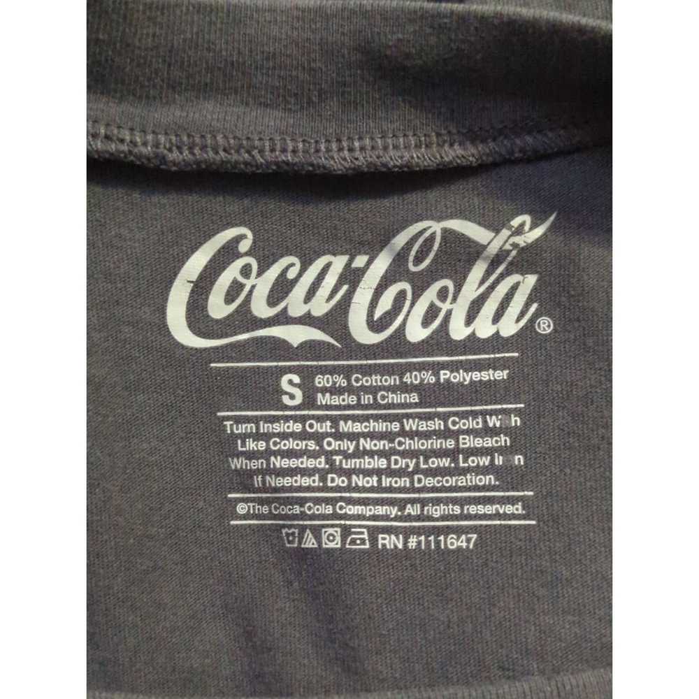 Coca Cola Coca Cola Tank Top Small Gray Graphic P… - image 7