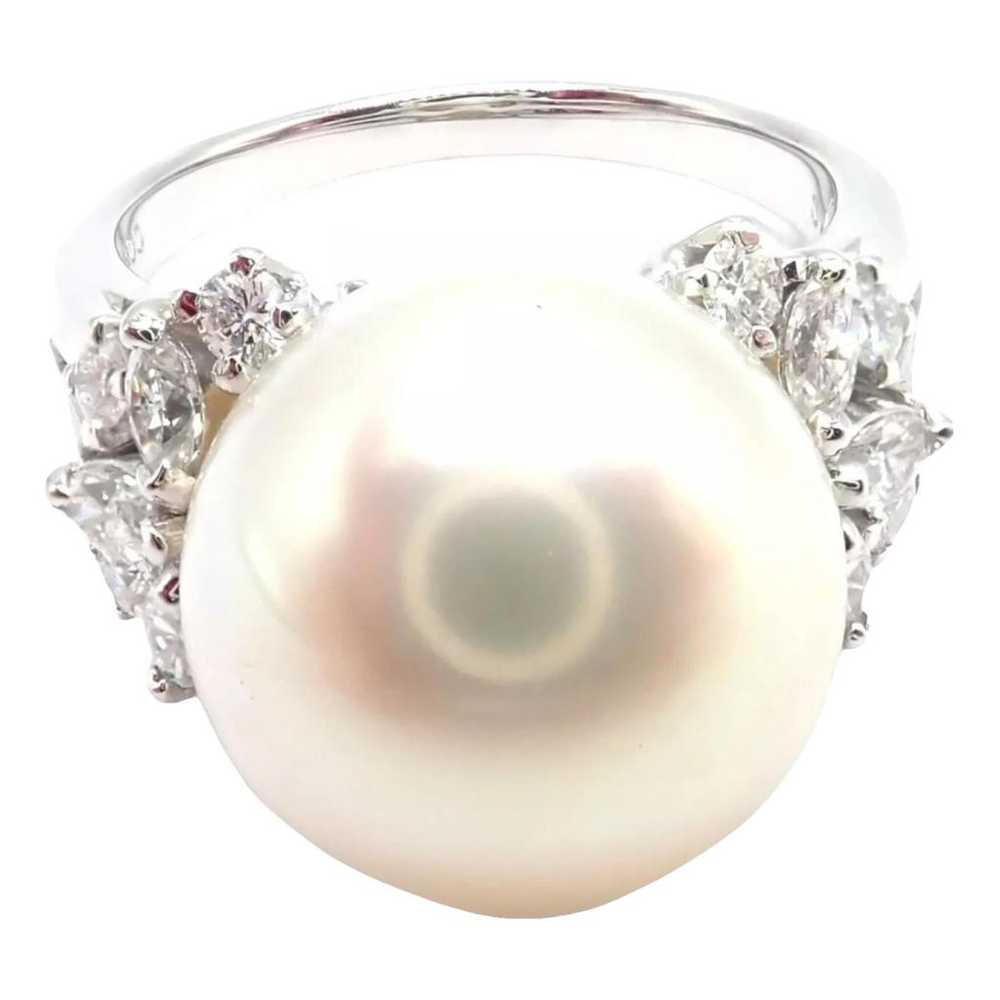 Mikimoto Platinum ring - image 1