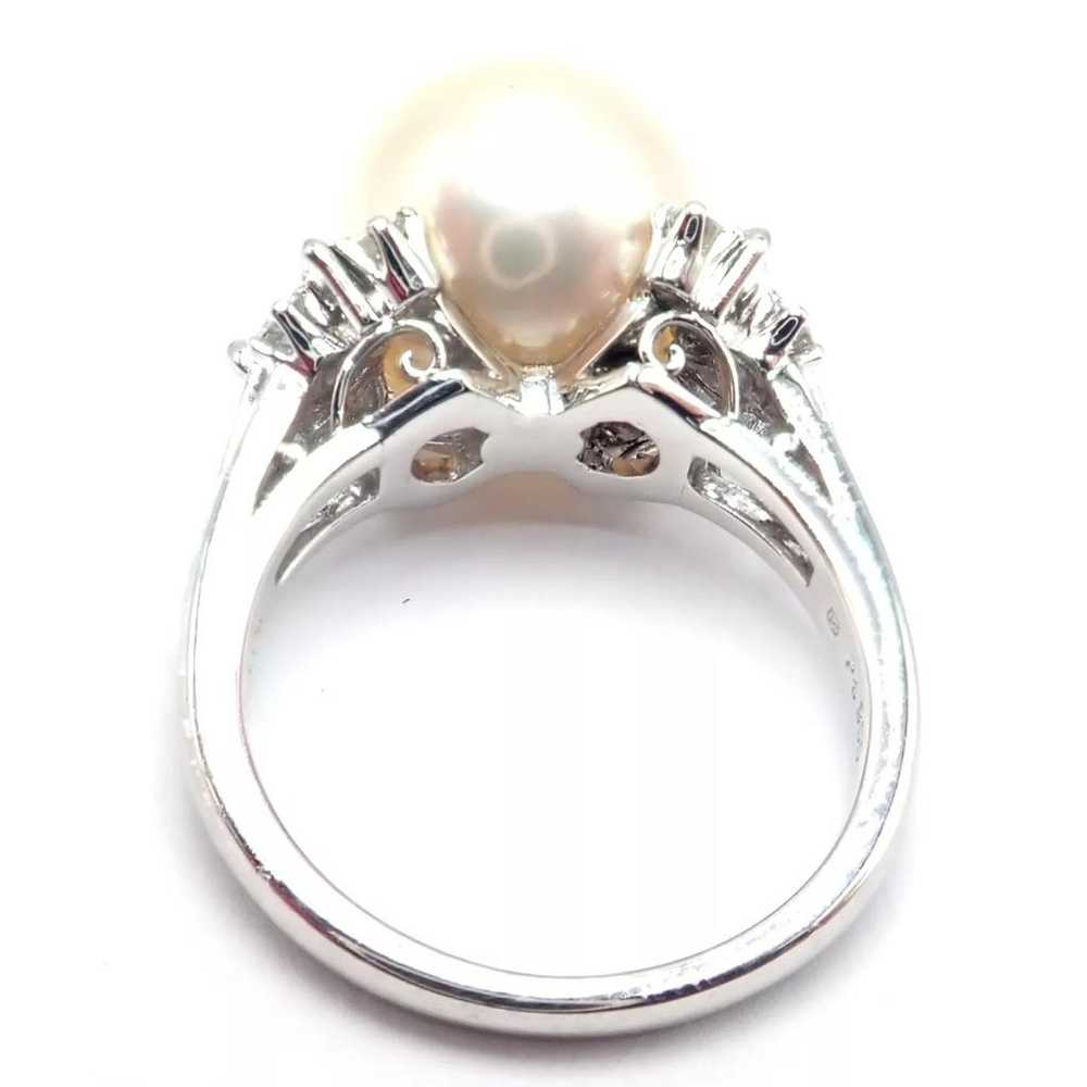 Mikimoto Platinum ring - image 3