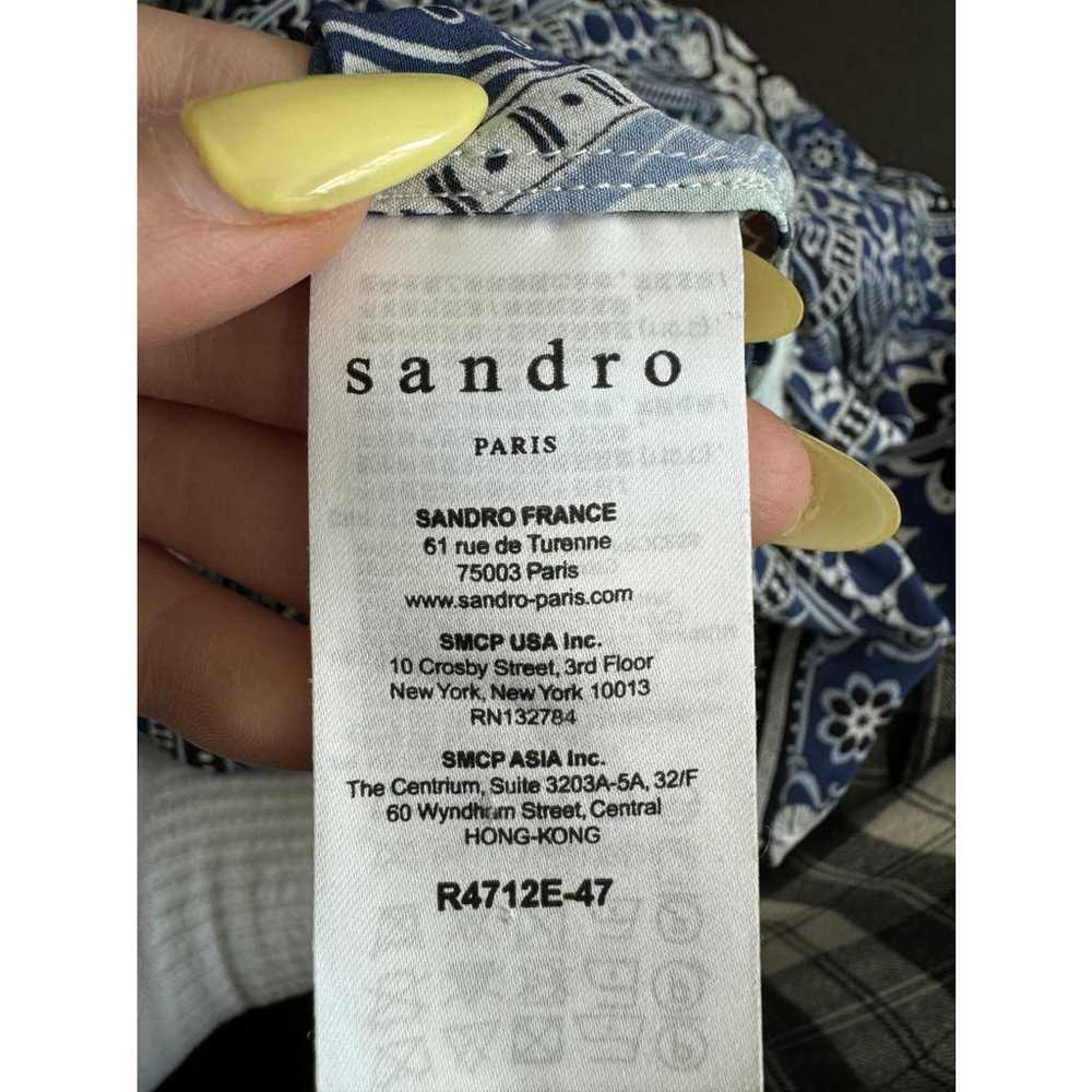 Sandro Silk mid-length dress - image 7