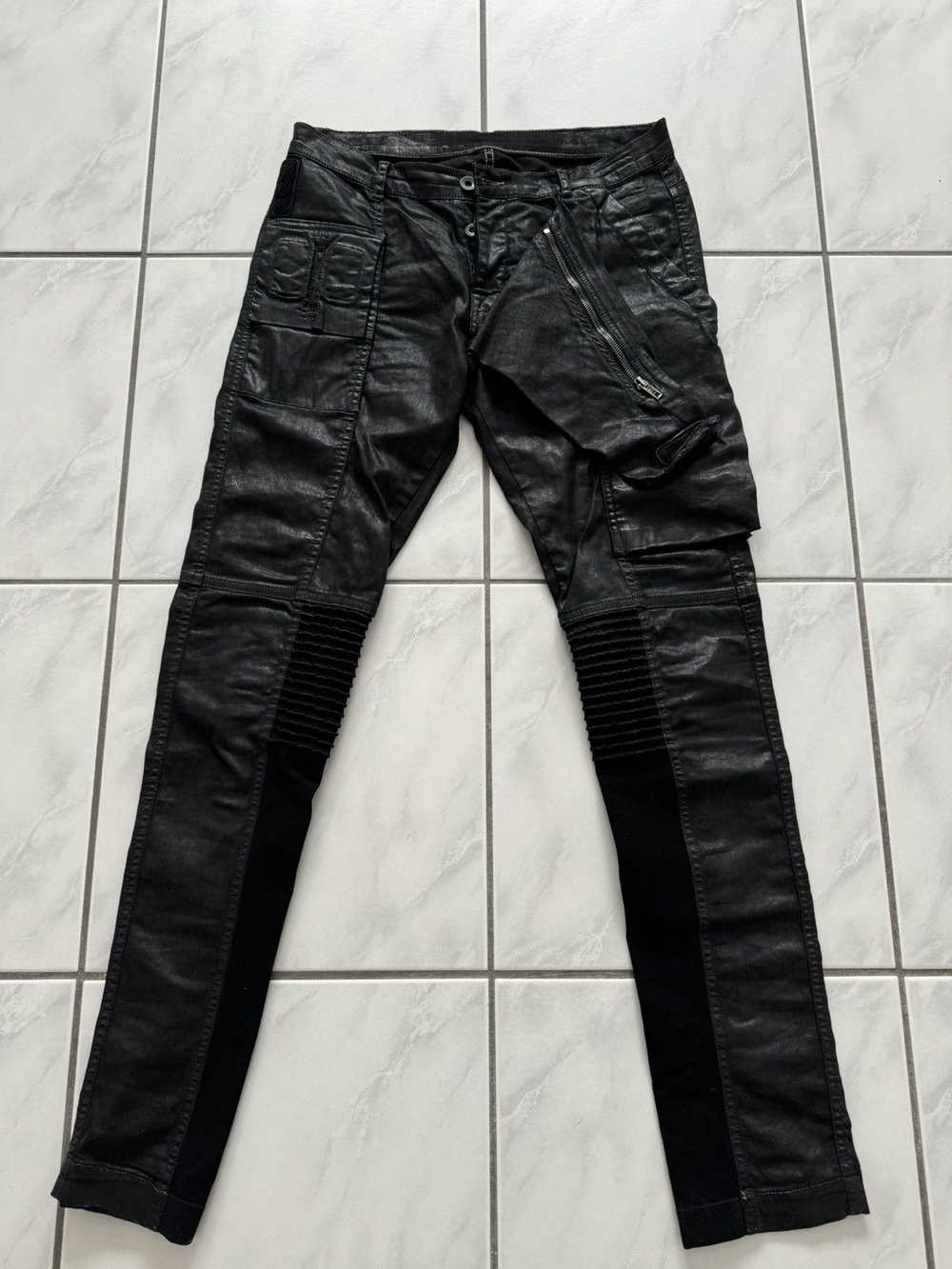 Rick Owens × Rick Owens Drkshdw Rick Owens Waxed … - image 4