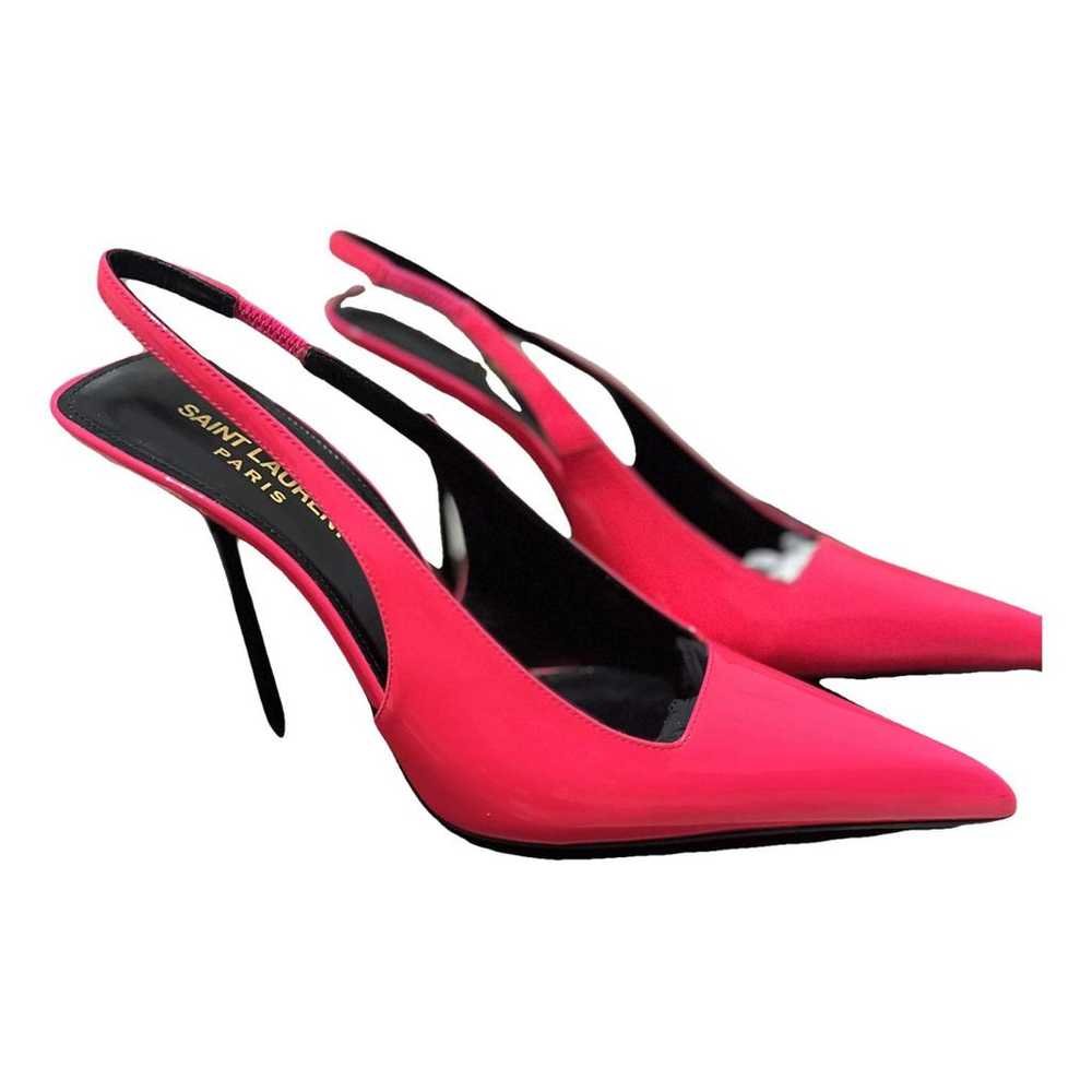 Saint Laurent Lee patent leather heels - image 1