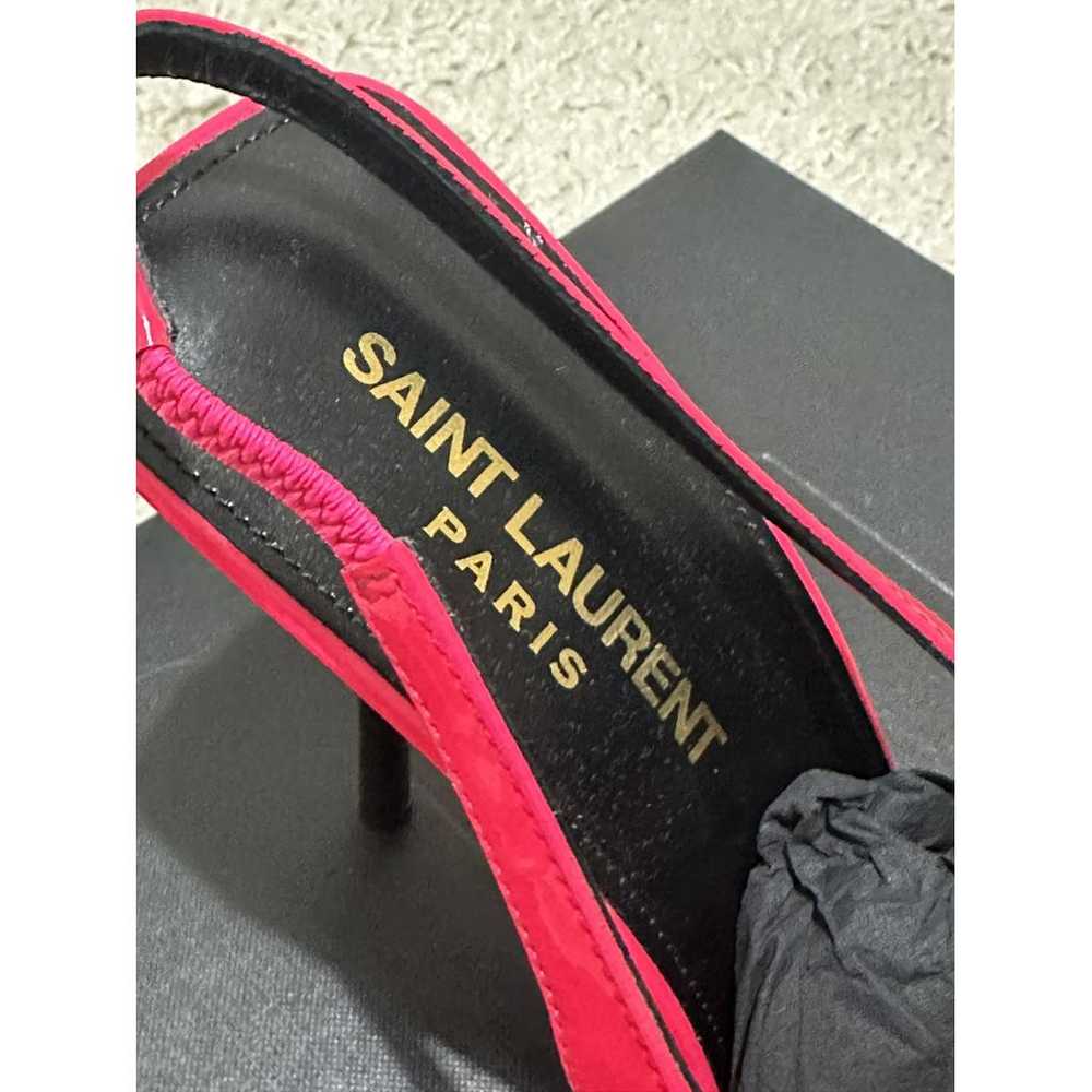 Saint Laurent Lee patent leather heels - image 2