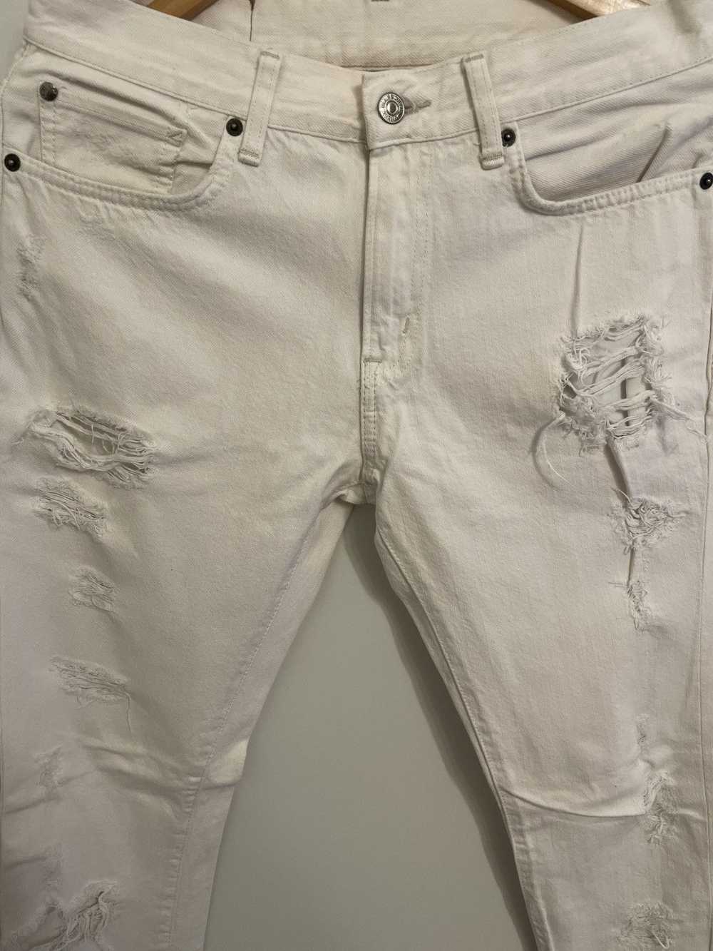 Denim And Supply Ralph Lauren Distressed White Je… - image 2