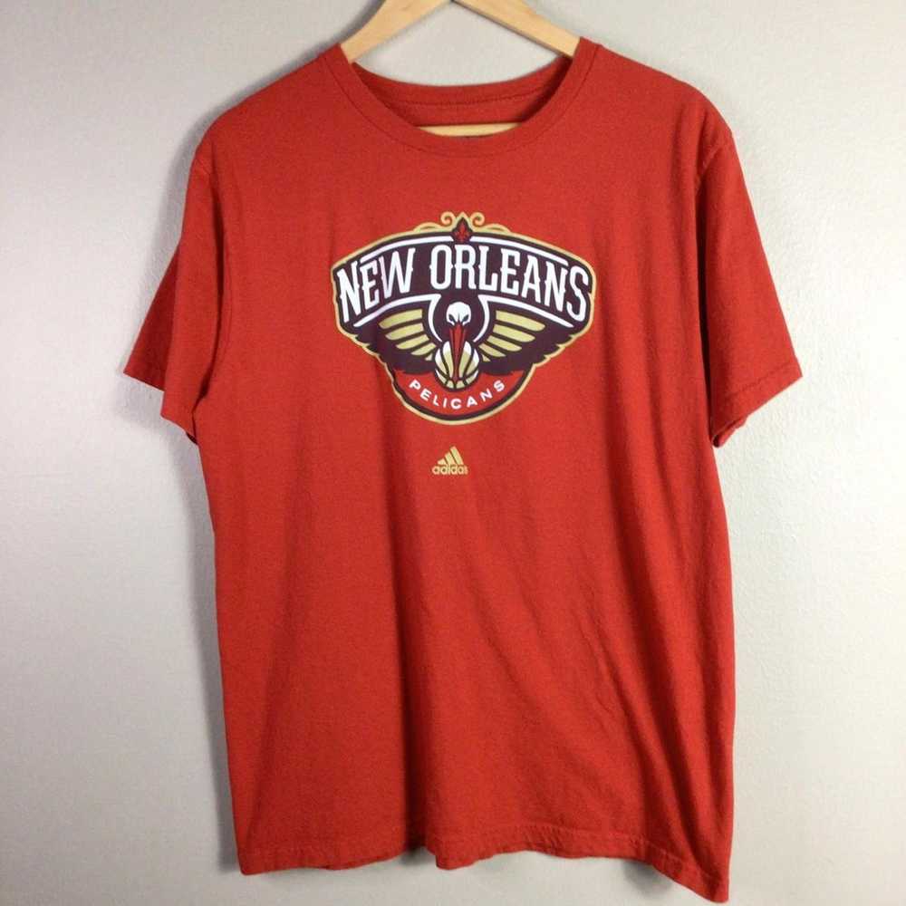 Adidas New Orleans Pelicans Adidas Basketball T S… - image 1