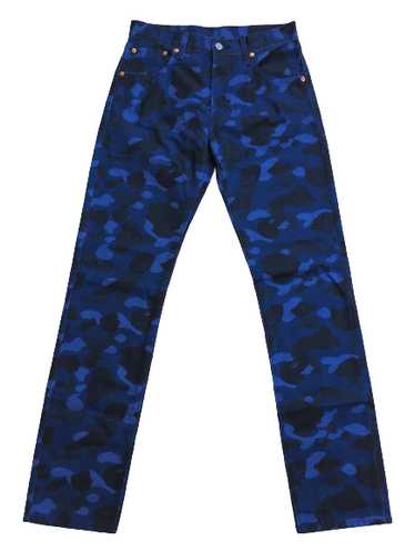 Bape × Levi's S/S 2021 Bape x Levi's Blue Camo 501