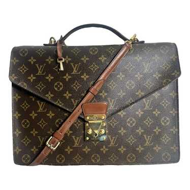 Louis Vuitton Serviette Ambassadeur leather handb… - image 1